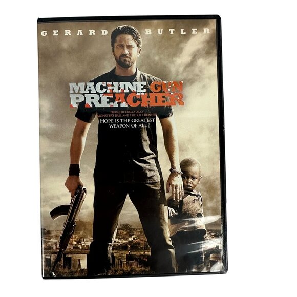 Machine Gun Preacher DVD 2011 Gerard Butler Relativity Media R Action Drama - Picture 1 of 7